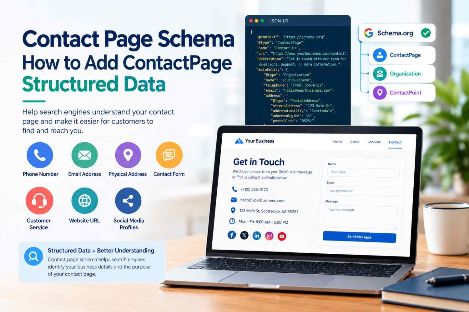Contact Page Schema: How to Add ContactPage Structured Data