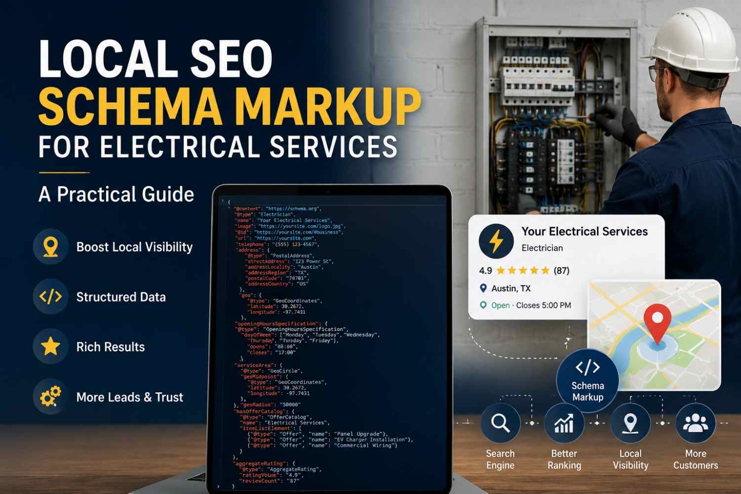 Local SEO Schema Markup for Electrical Services: Practical Guide
