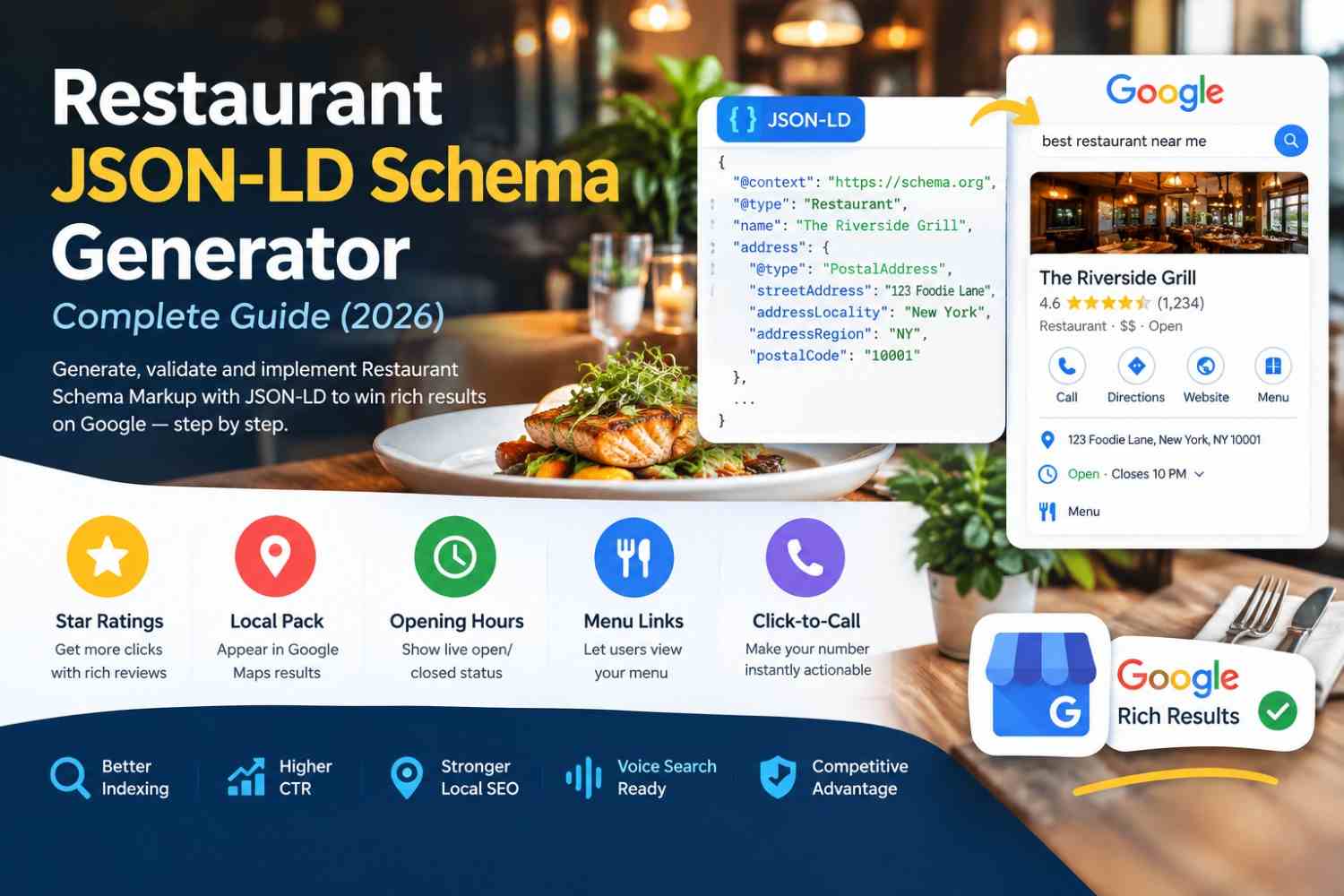 Restaurant JSON-LD Schema Generator: Complete Guide 2026